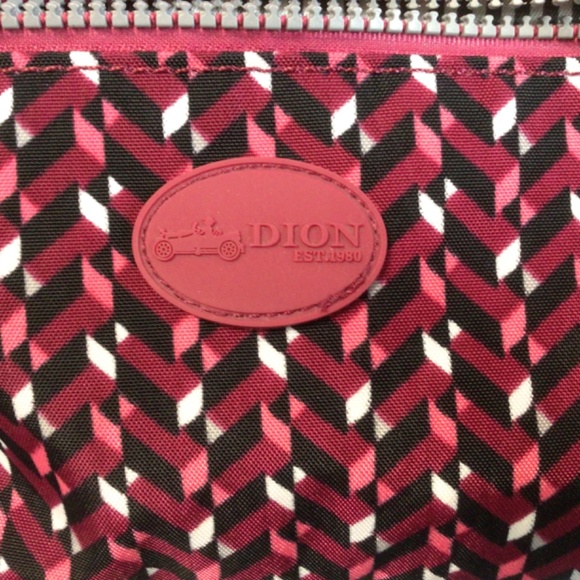 Vibrant Pink Patterned Crossbody Bag - Picture 10 of 11